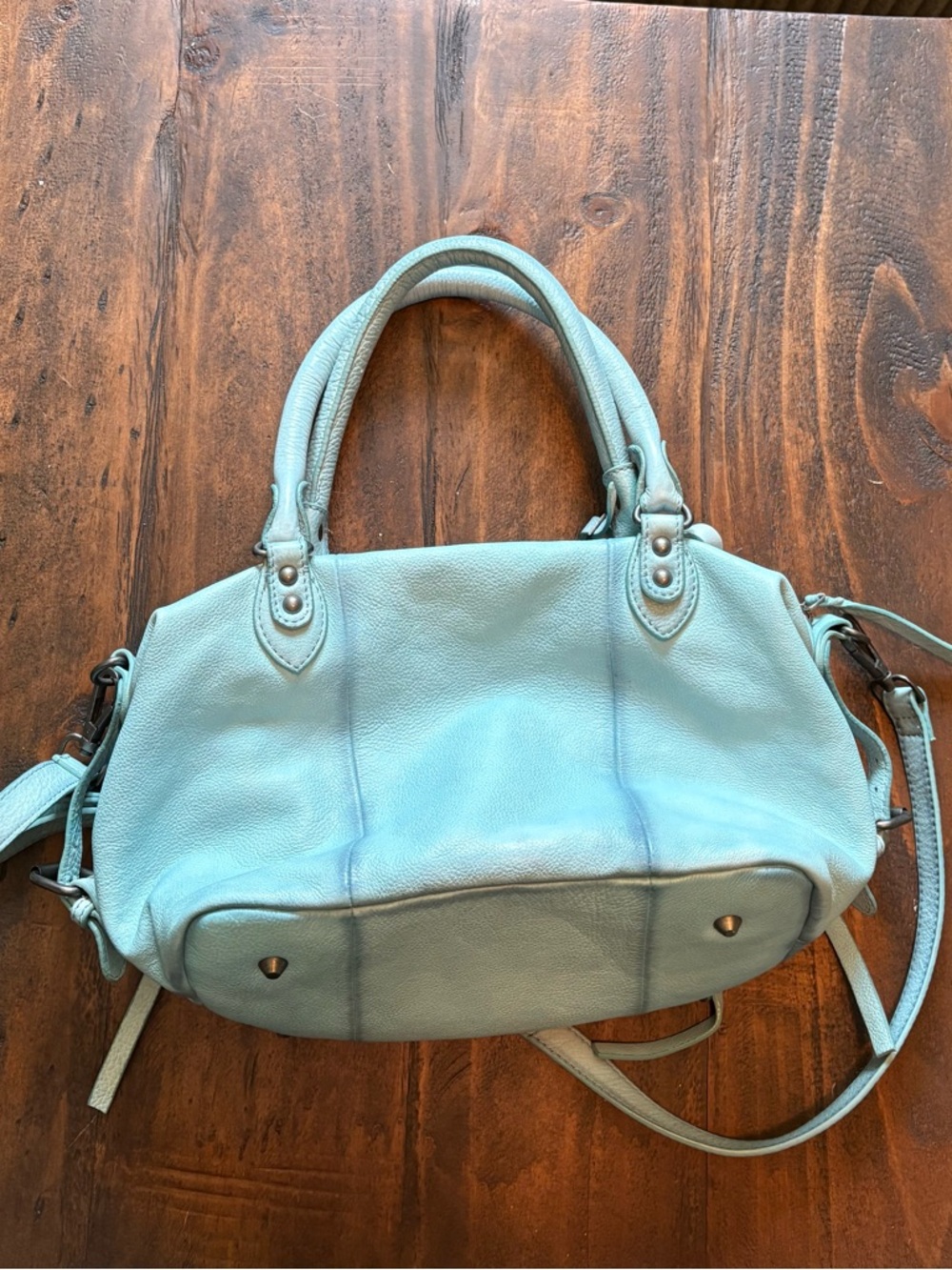 FREE PEOPLE Washed Sail Baby Emerson Handbag Purse - Picture 3 of 7